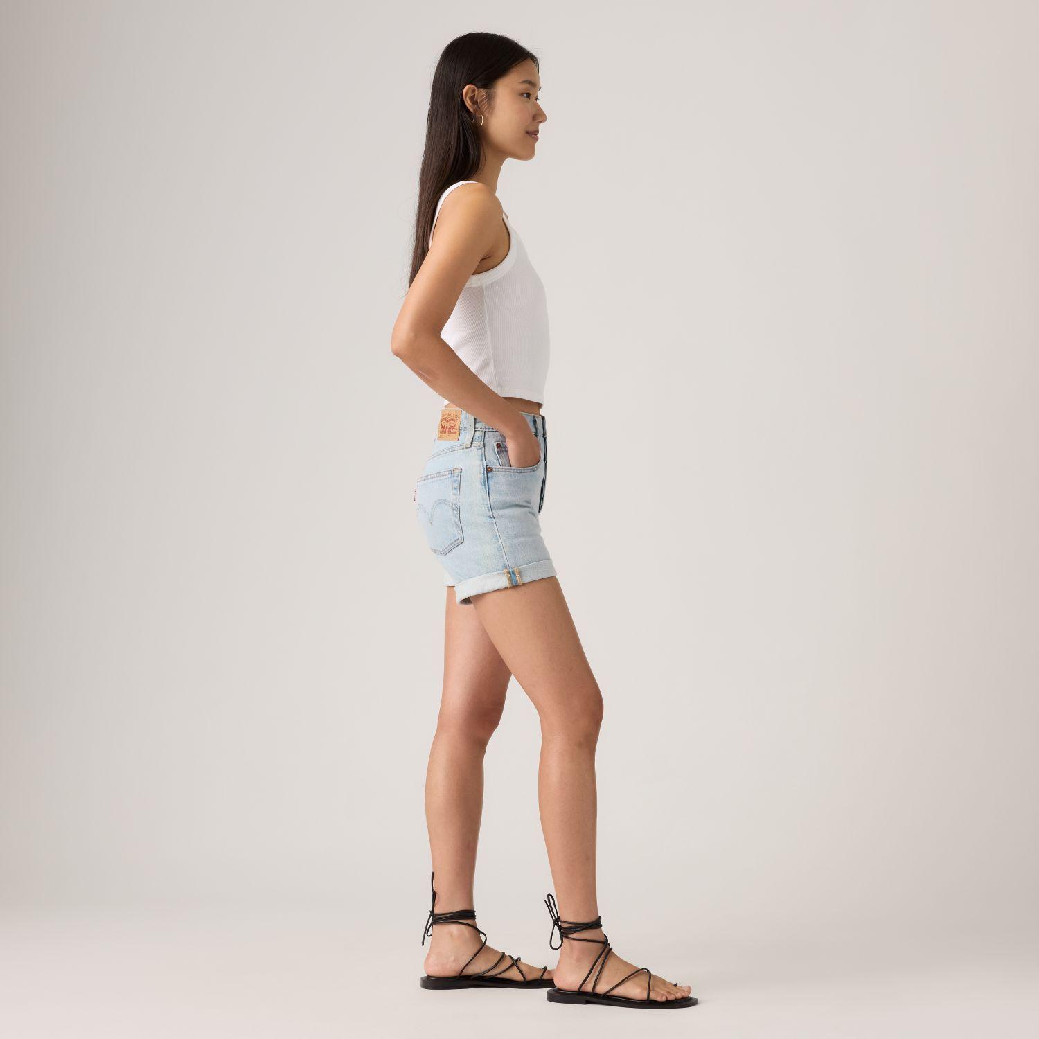 Short Mujer 501 Mid Thigh Celeste Levis 85833-0122-2