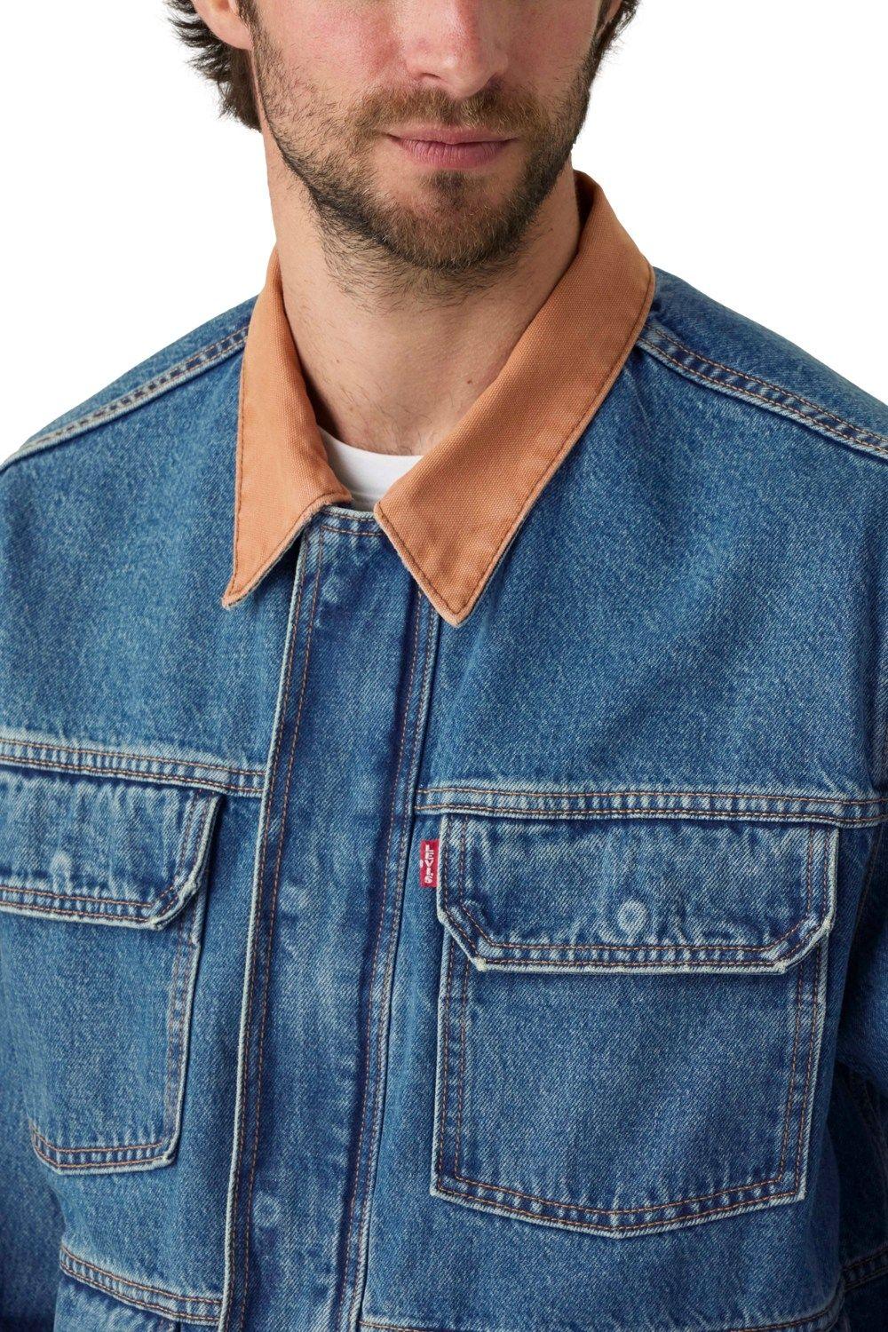 Chaqueta Hombre East Port Azul Levis 002WW-0000-3
