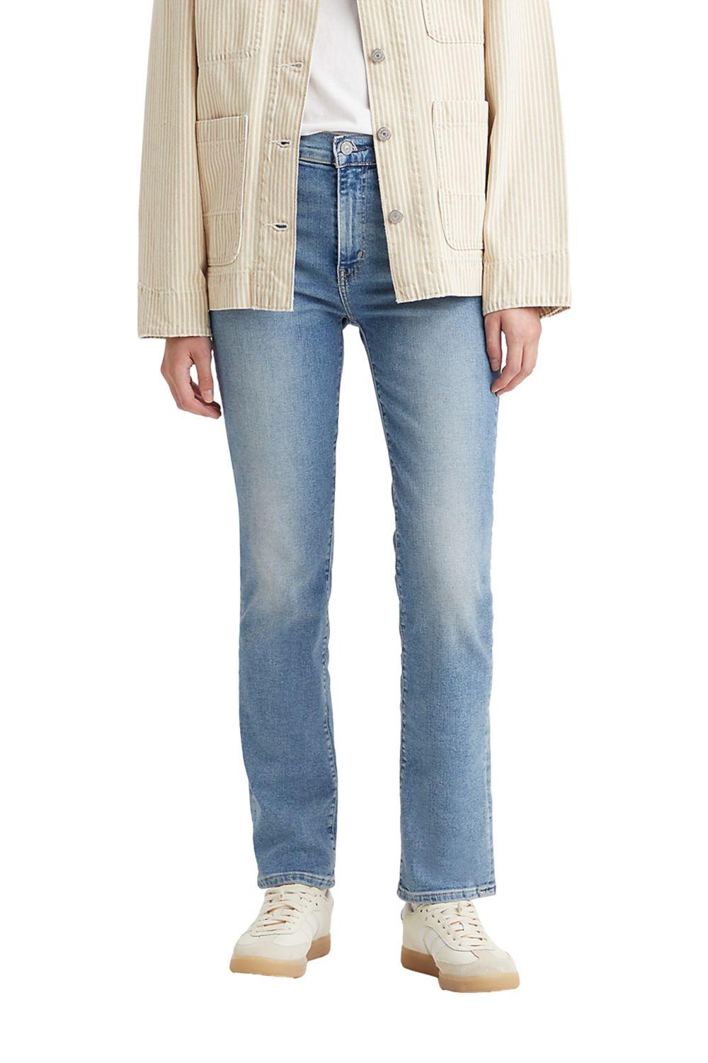 Jeans Mujer 724 High Rise Straight Celeste Levis 18883-0209-0