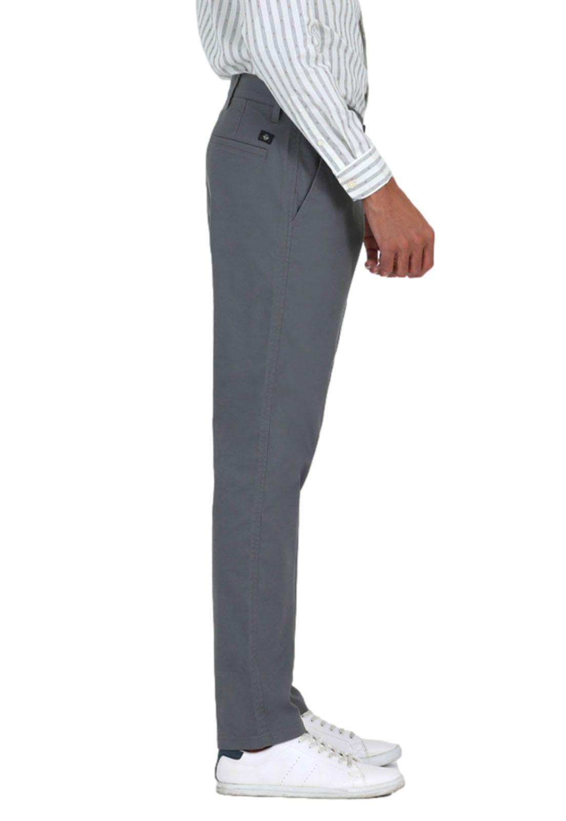 Pantalón Casual Chino Slim Fit Gris-1
