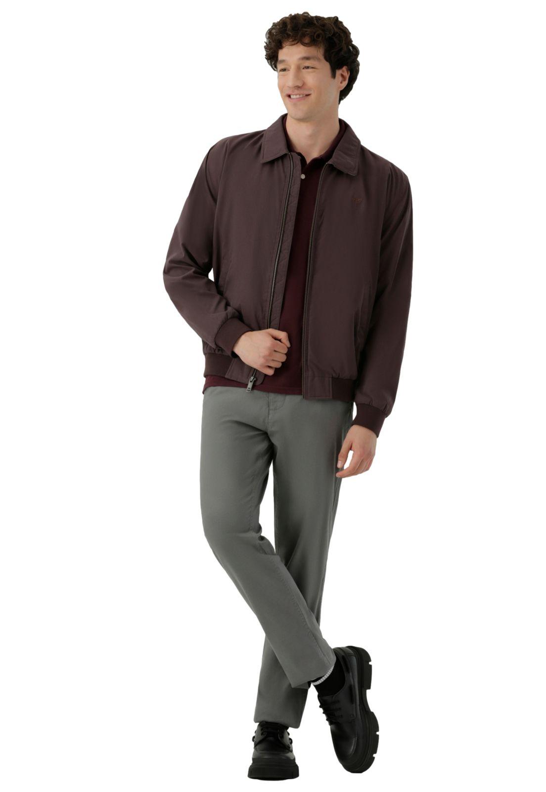 Pantalón Casual Chino Slim Fit Gris-3
