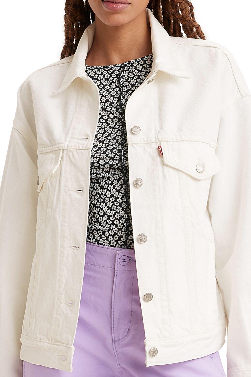 Chaqueta Mujer Original Trucker Blanco Levis A1743-0053-1