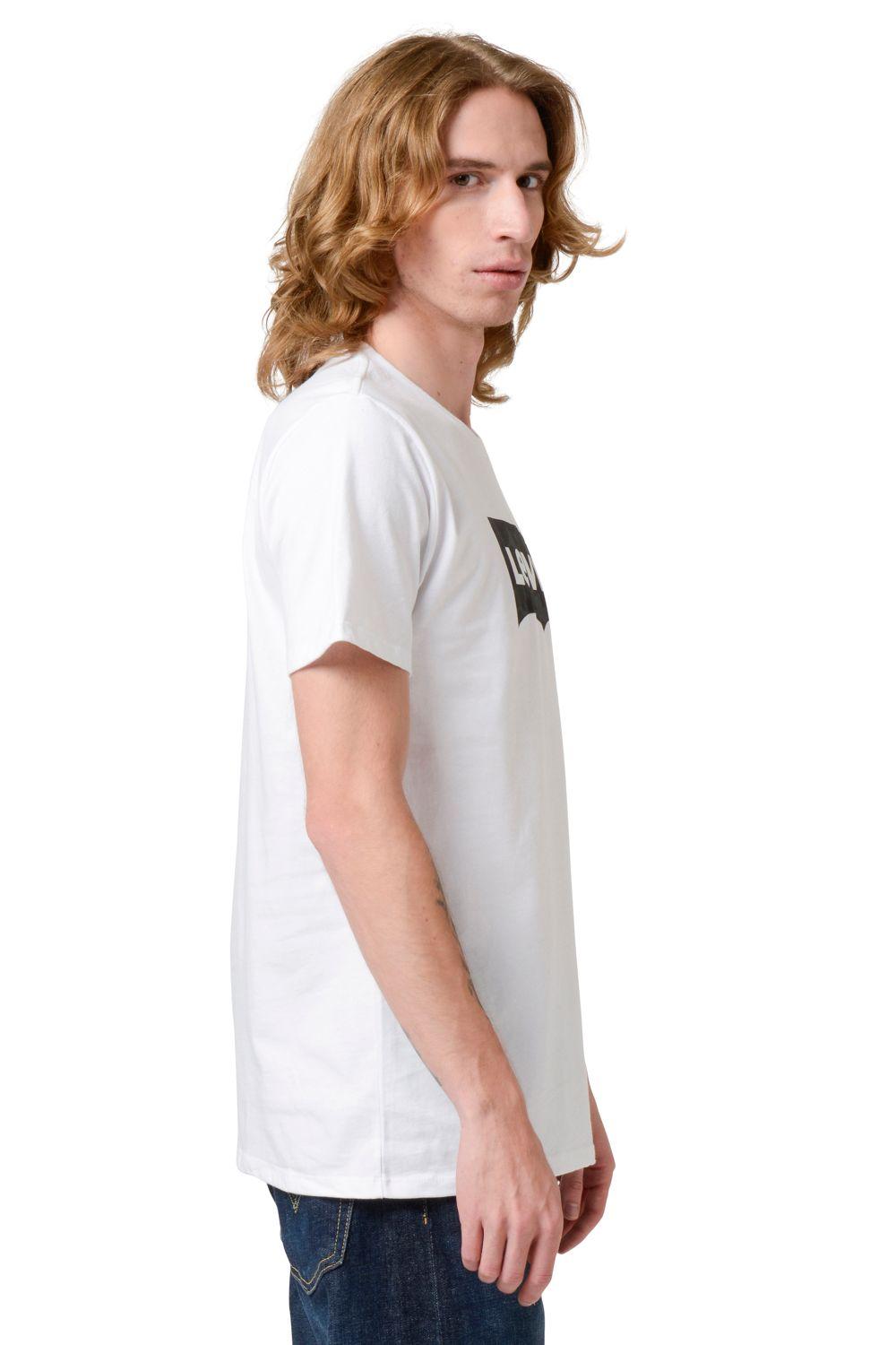 Polera Hombre Regular Fit Gráfica Blanco Levis 56195-0849-1