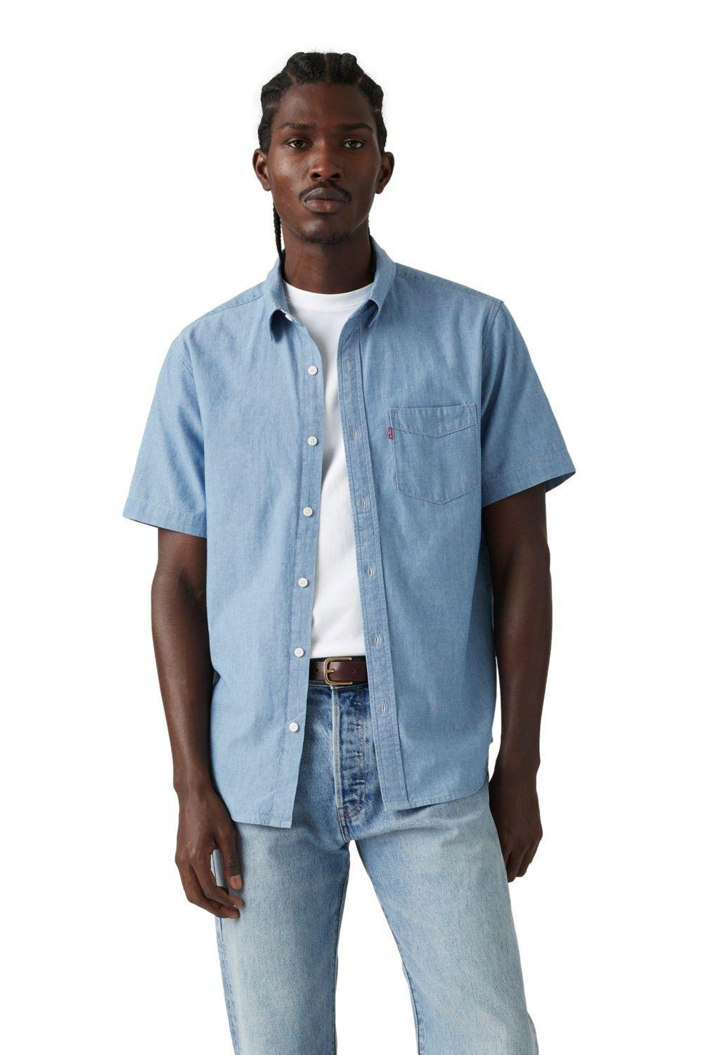 Camisa Hombre Classic Standard Azul Levis 86627-0267-0