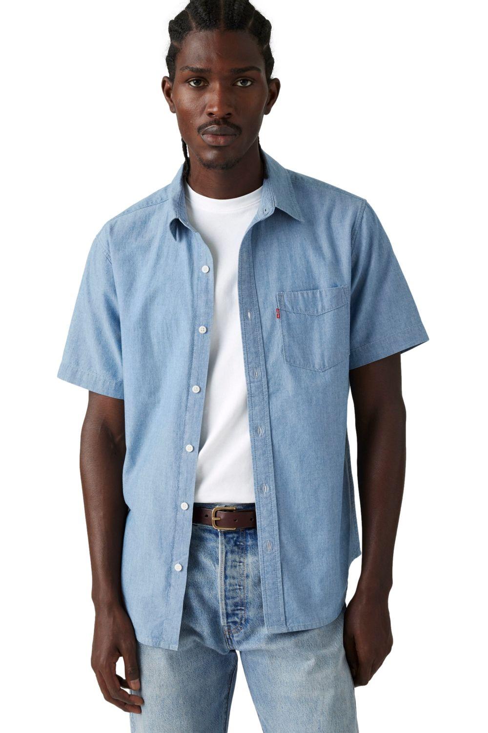 Camisa Hombre Classic Standard Azul Levis 86627-0267-2