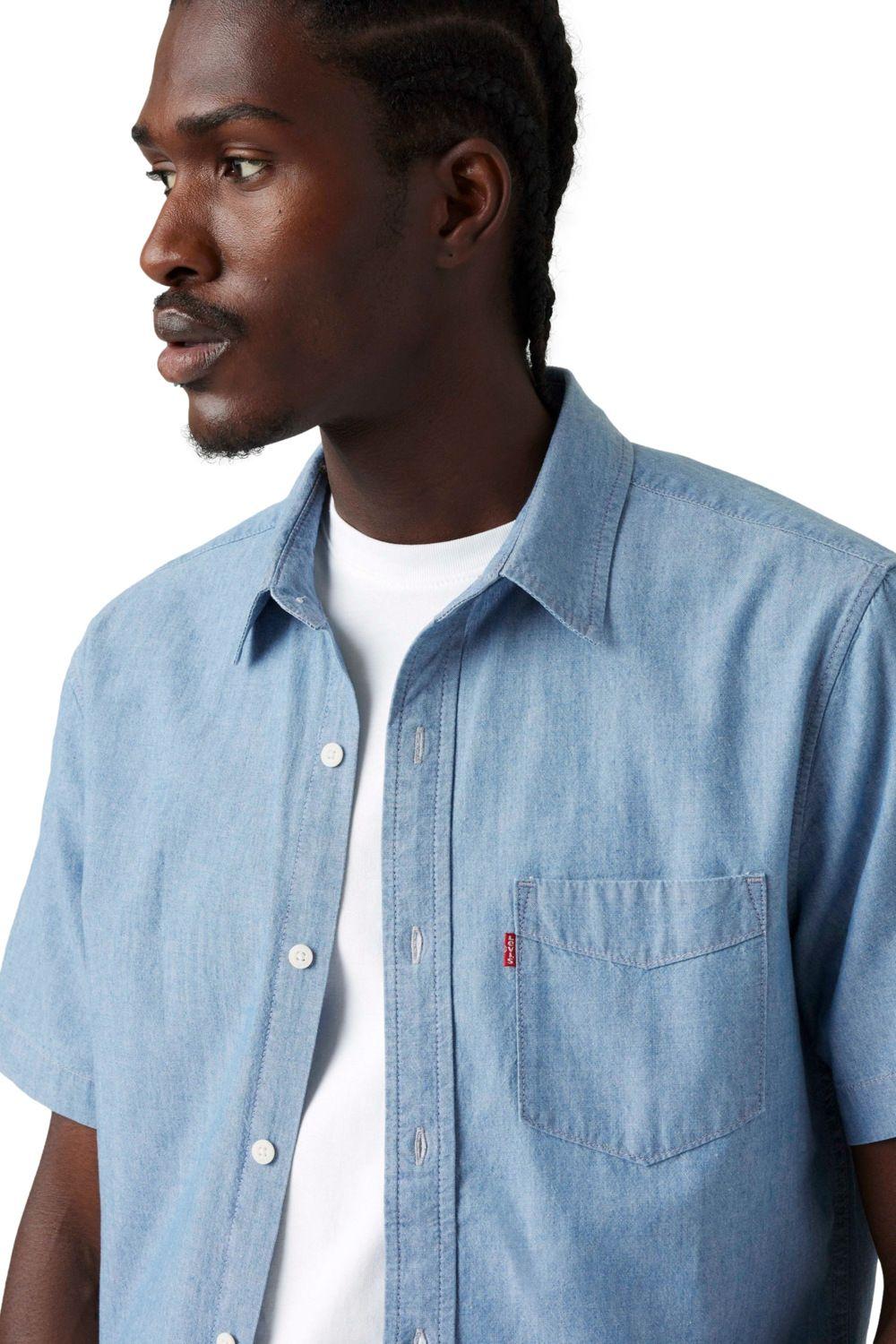 Camisa Hombre Classic Standard Azul Levis 86627-0267-3