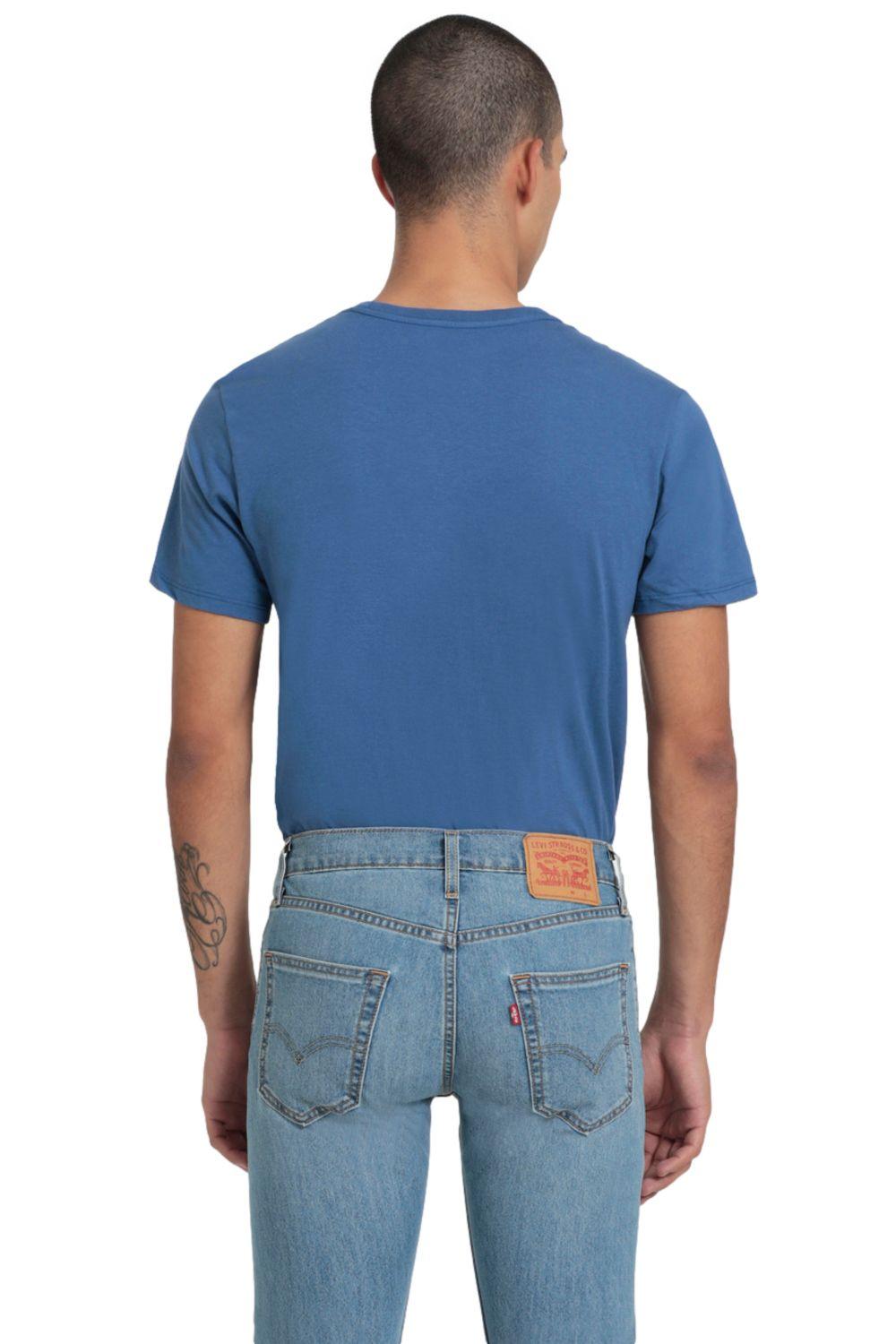Polera Hombre Graphic Set-In Necke Logo Boxtab Azul Levis 17783-0359-2