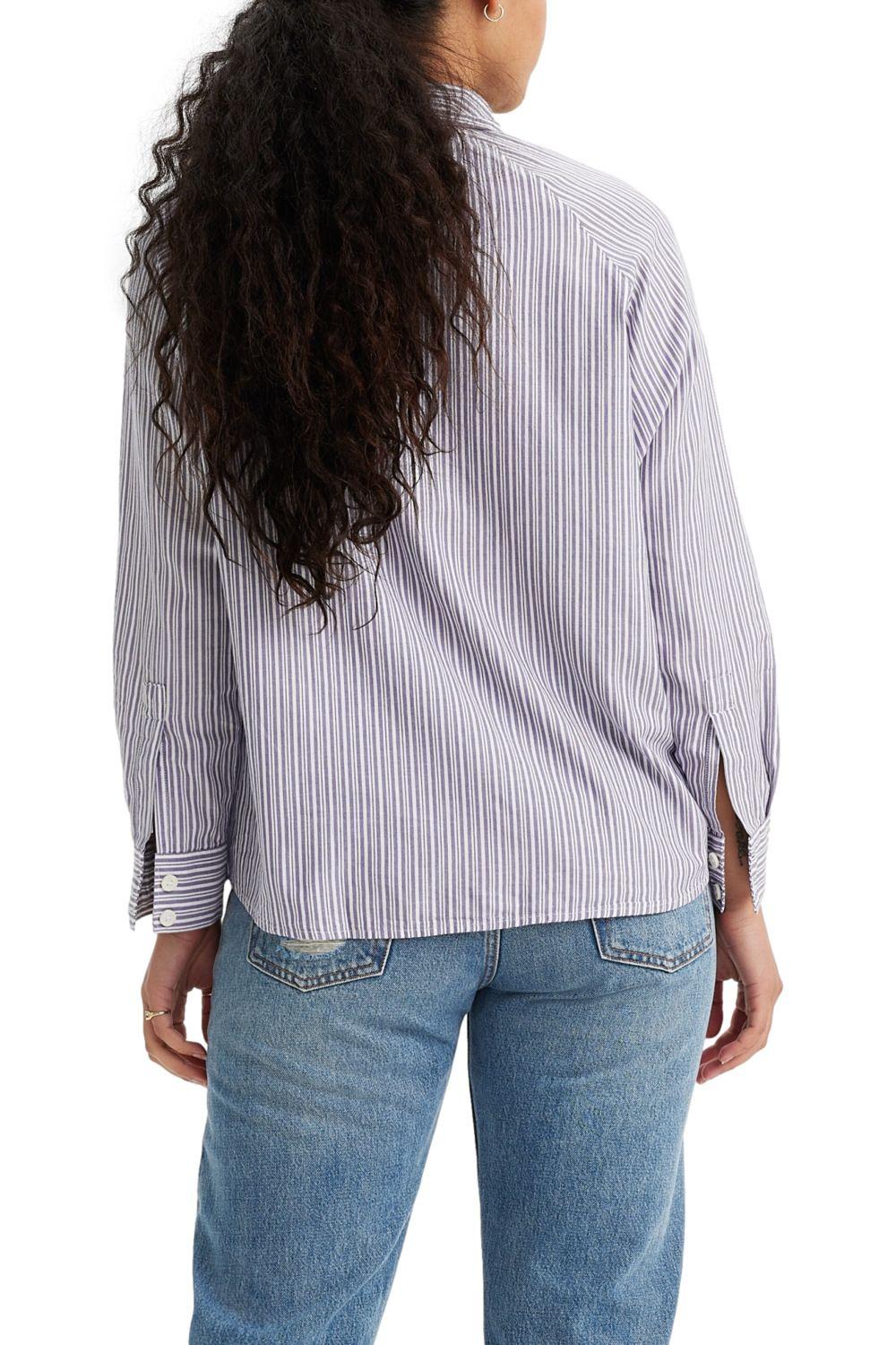 Blusa Mujer Rayas Azul Levis A5976-0010-1