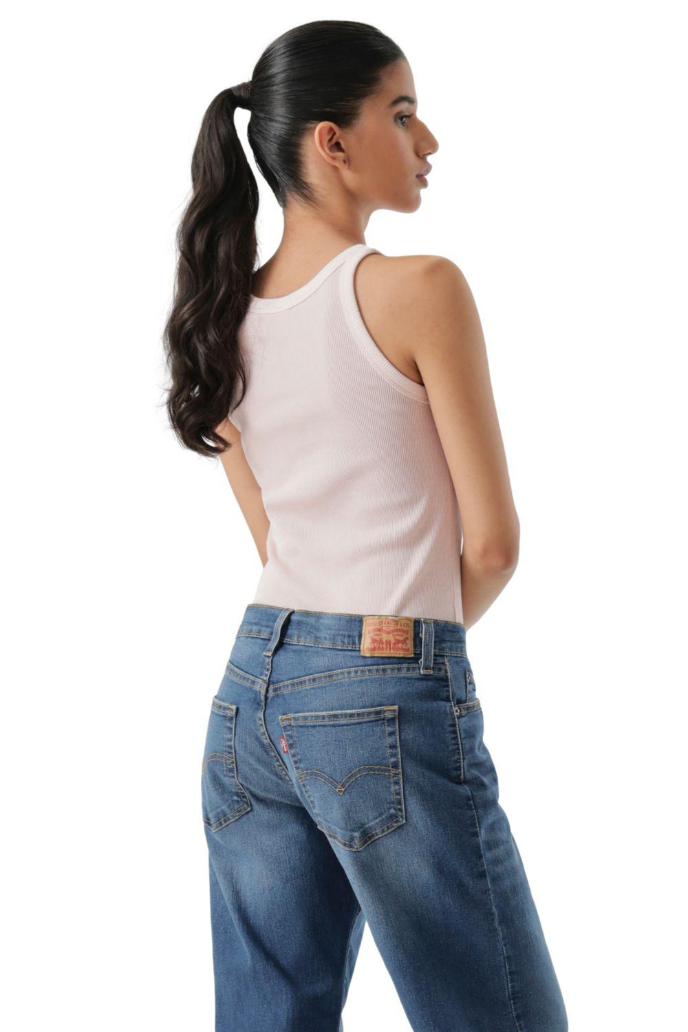 Polera Mujer Essential Racer Tank Rosado Levis A3381-0026-2