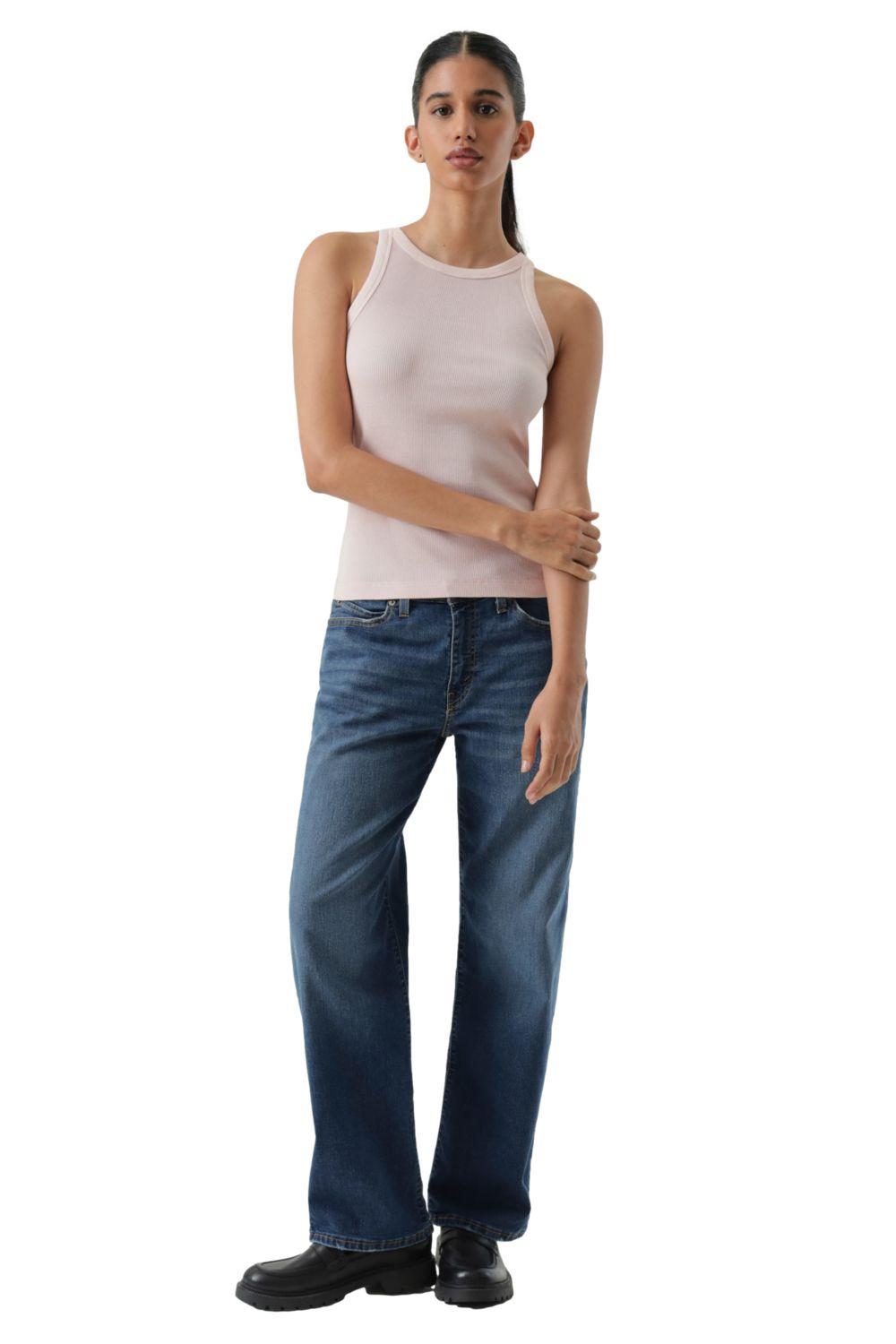 Polera Mujer Essential Racer Tank Rosado Levis A3381-0026-3