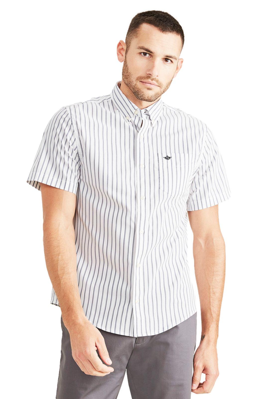 Camisa Hombre Sig Comfort Flex Classic Fit Gris 54708-0590-0