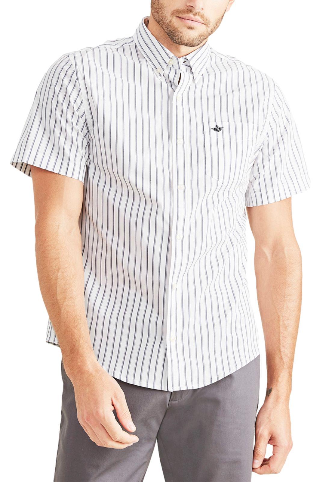 Camisa Hombre Sig Comfort Flex Classic Fit Gris 54708-0590-1