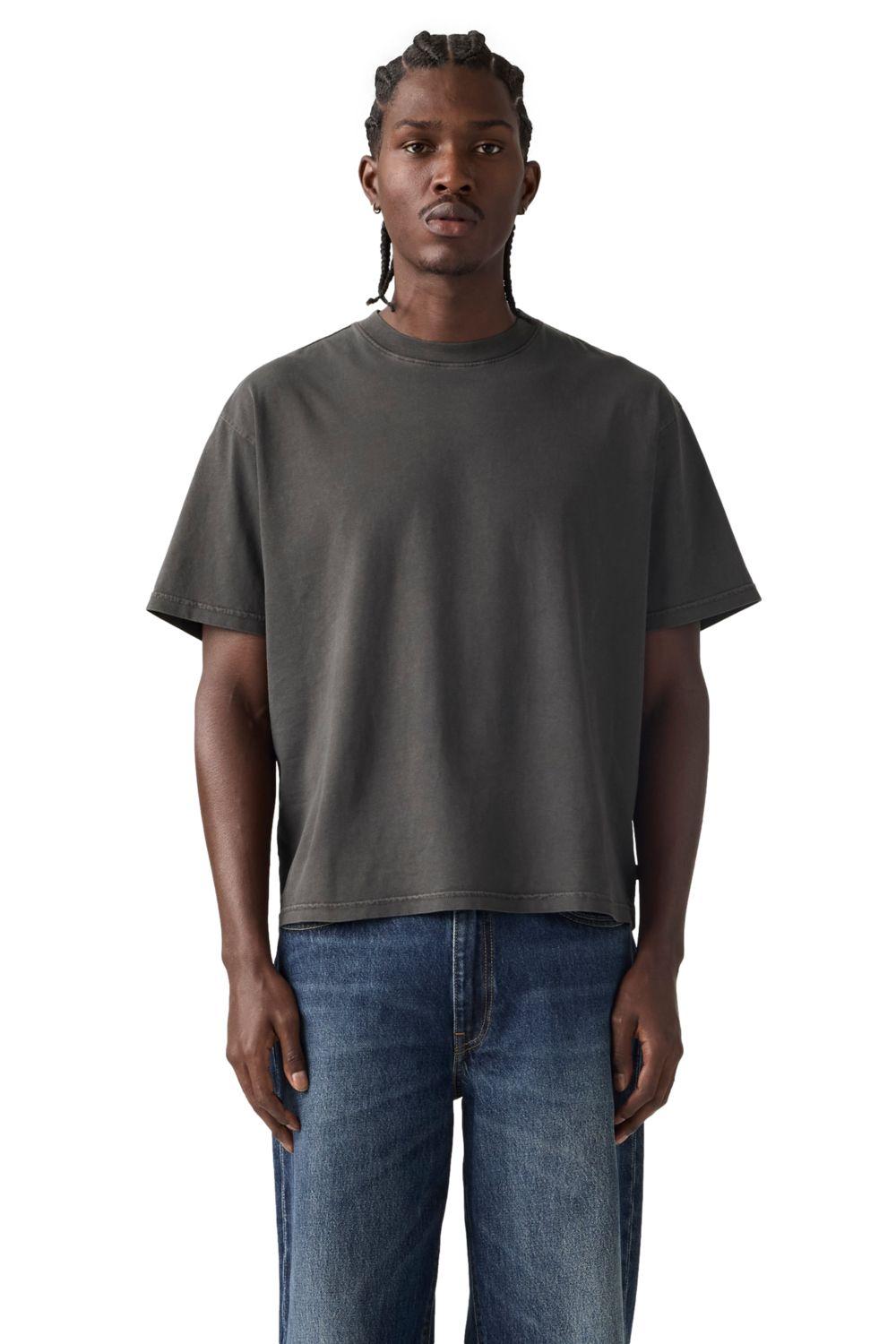 Polera Hombre Cropped Boxy Negro Levis 004GZ-0014-0