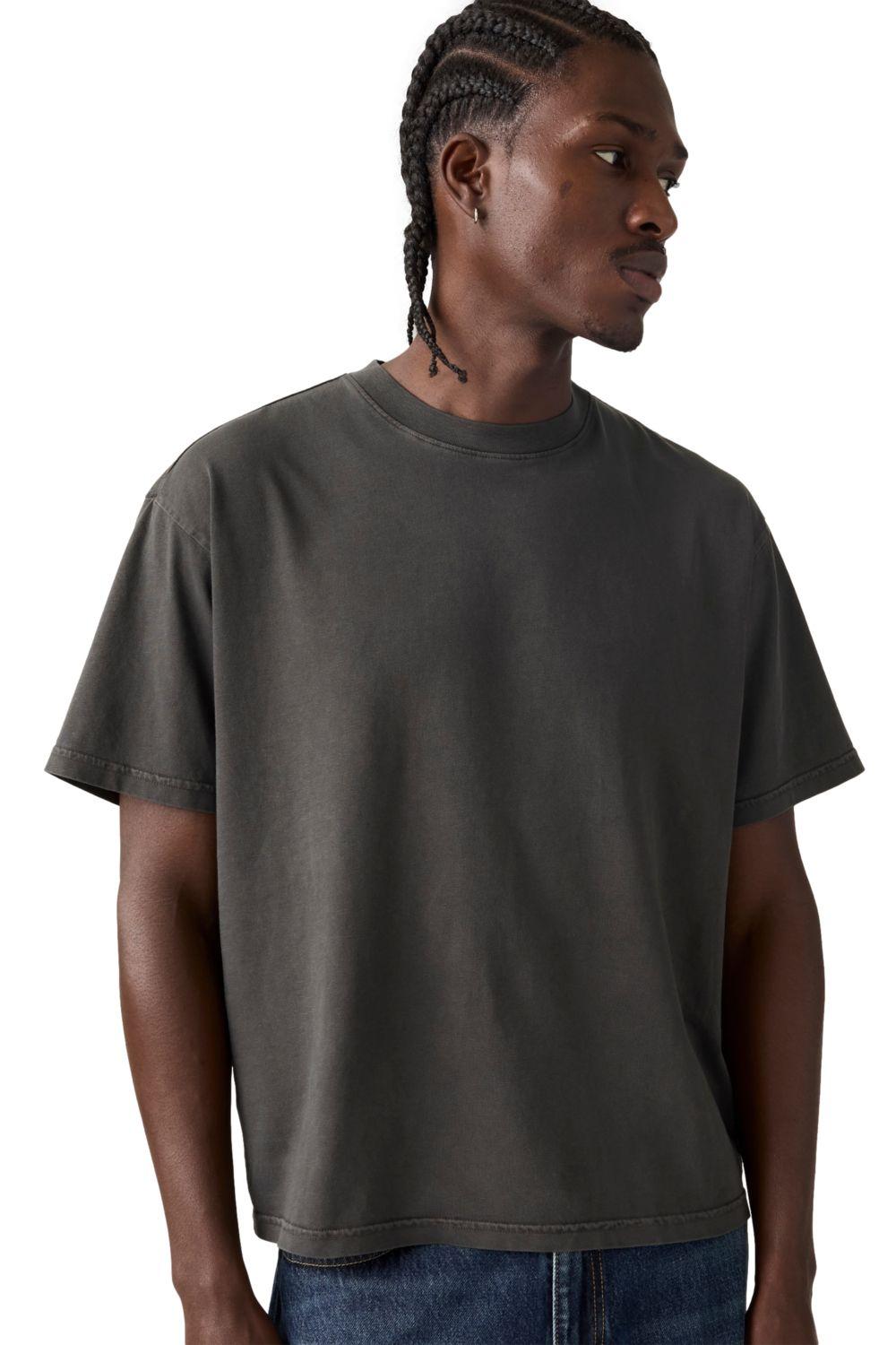 Polera Hombre Cropped Boxy Negro Levis 004GZ-0014-2