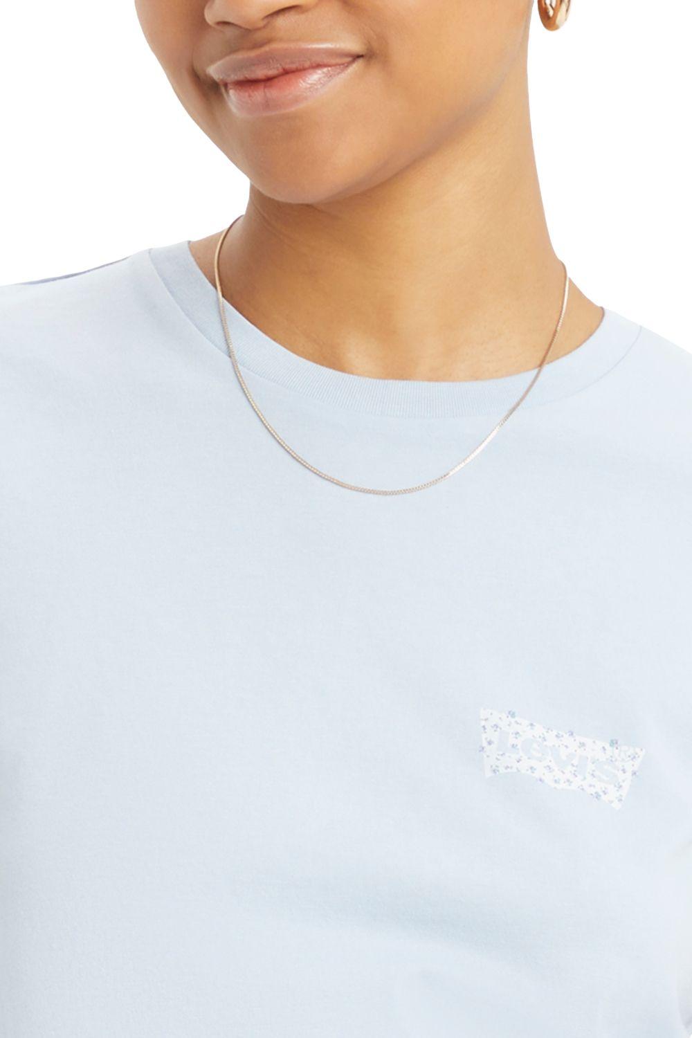 Polera Mujer Regular Fit Celeste Levis 17369-2761-1