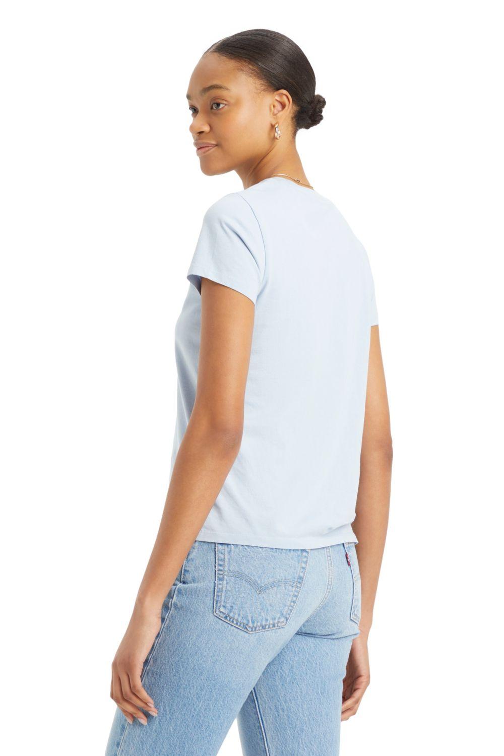 Polera Mujer Regular Fit Celeste Levis 17369-2761-2