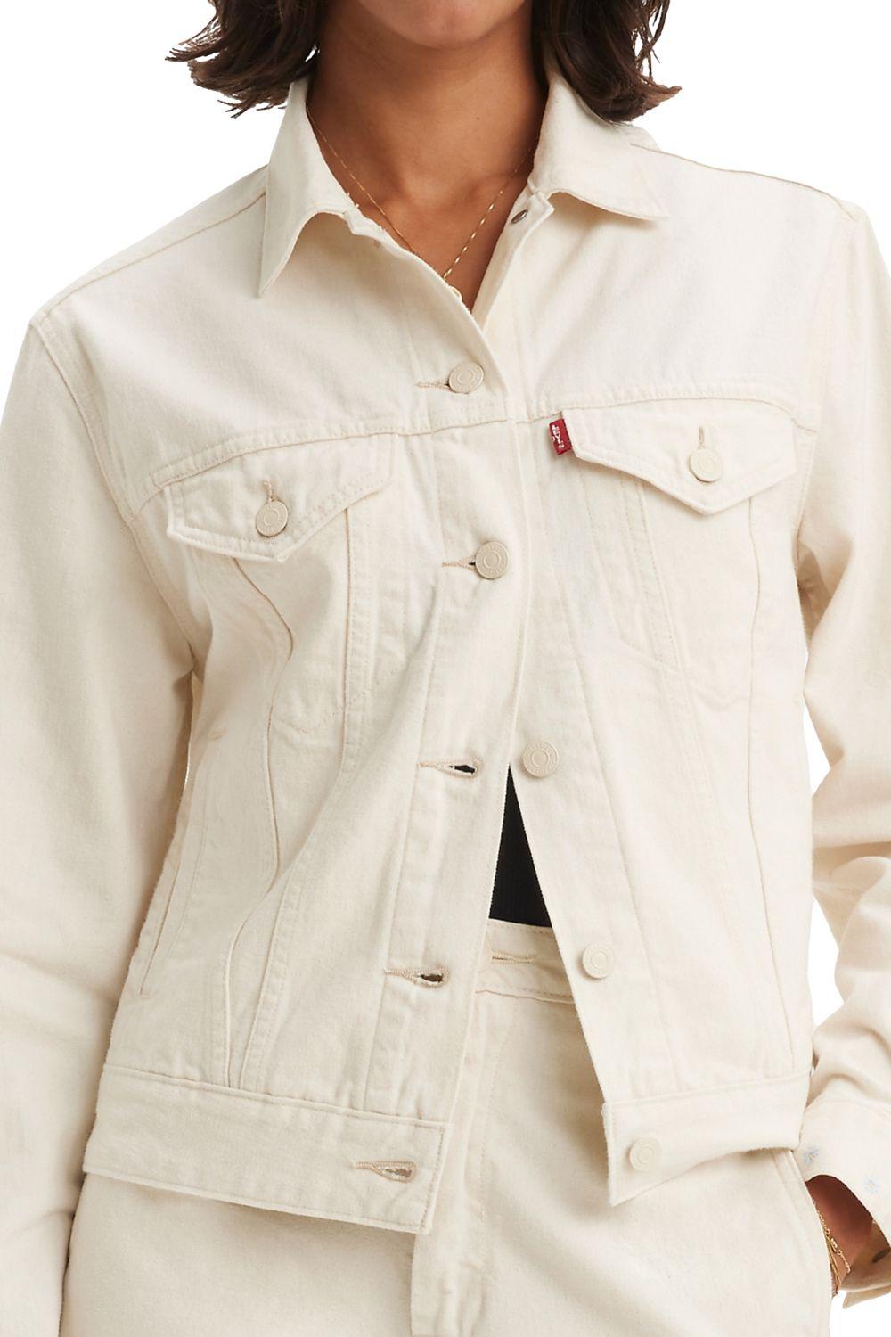 Chaqueta Mujer Relaxed Fit Trucker Blanco Levis A7548-0000-0