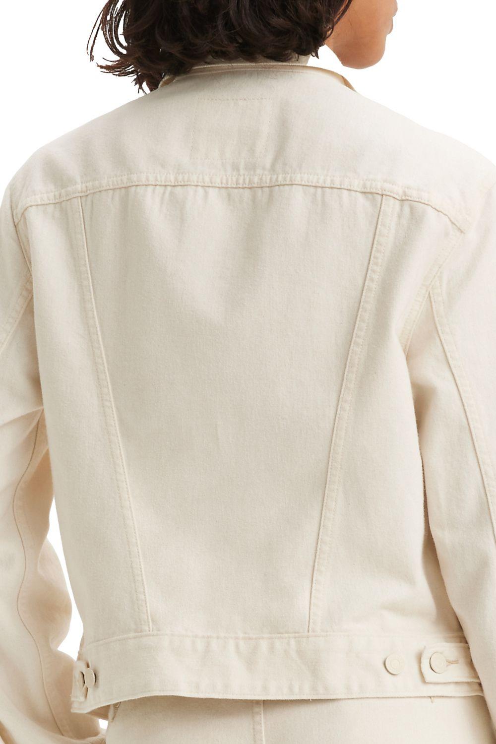 Chaqueta Mujer Relaxed Fit Trucker Blanco Levis A7548-0000-1