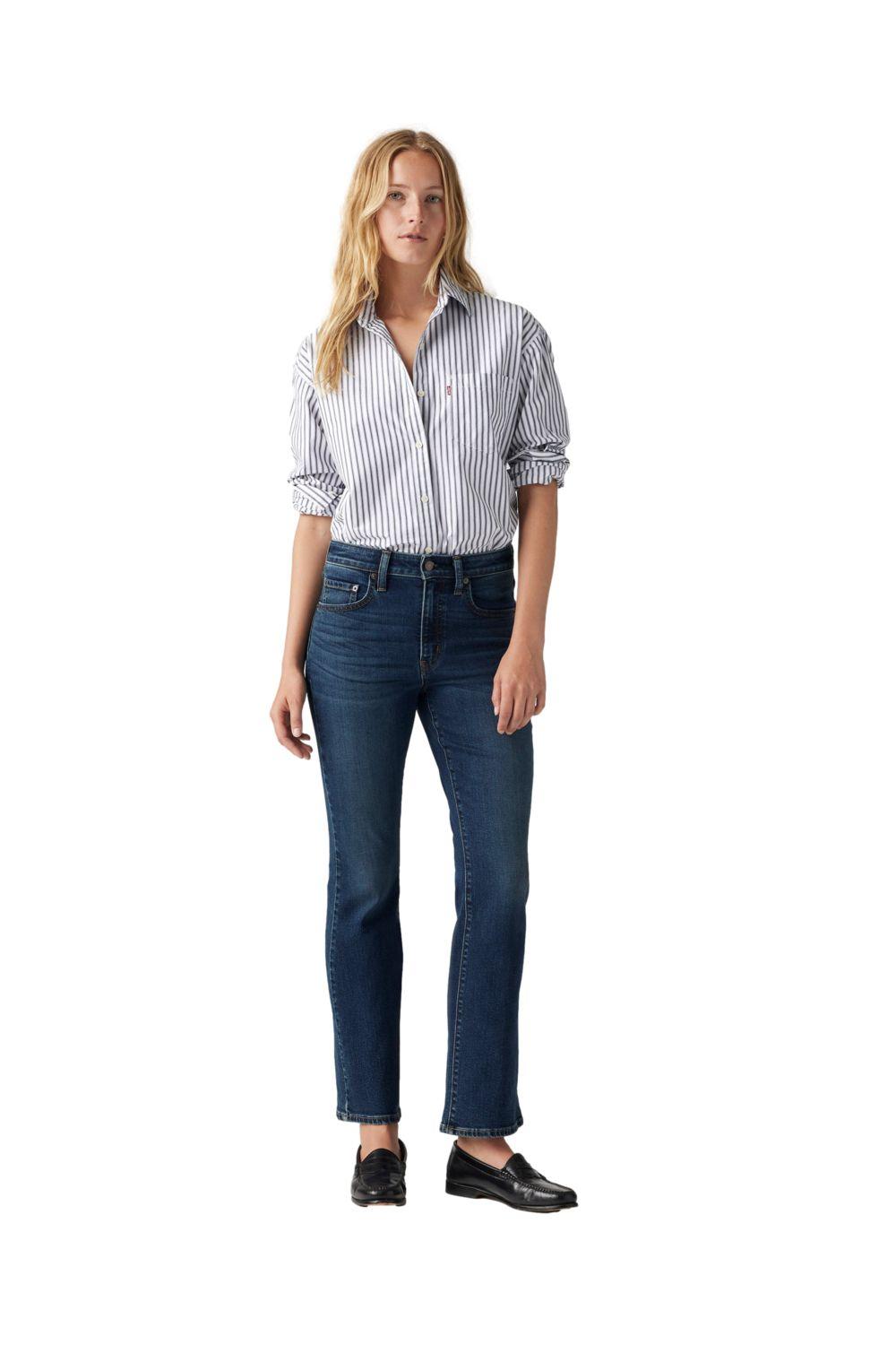 Jeans Mujer 725 Authentic Kick Boot Azul Levis 001W1-0005-3
