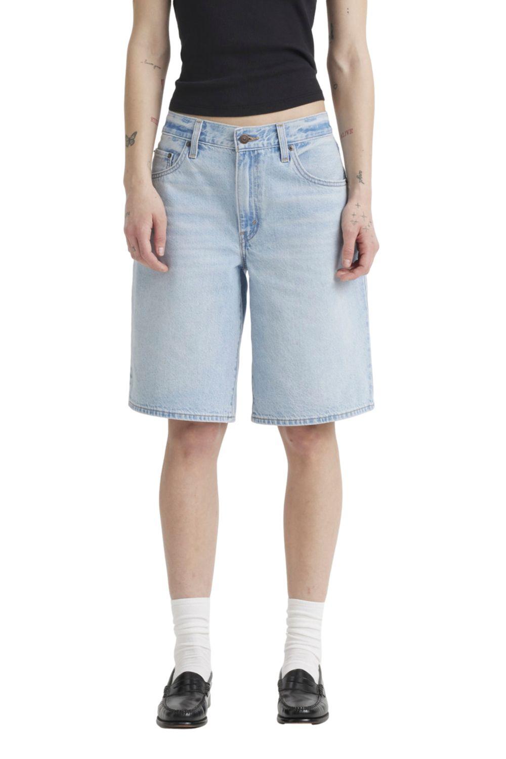 Shorts Mujer Baggy Dad Jort Celeste Levis 000MJ-0000-0