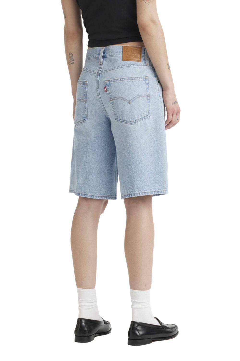 Shorts Mujer Baggy Dad Jort Celeste Levis 000MJ-0000-2