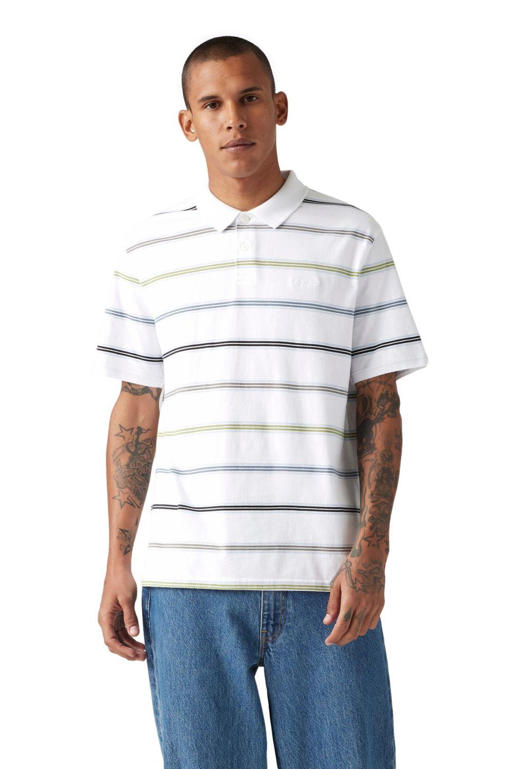 Polera Hombre Authentic Polo Blanco Levis A6735-0026-0