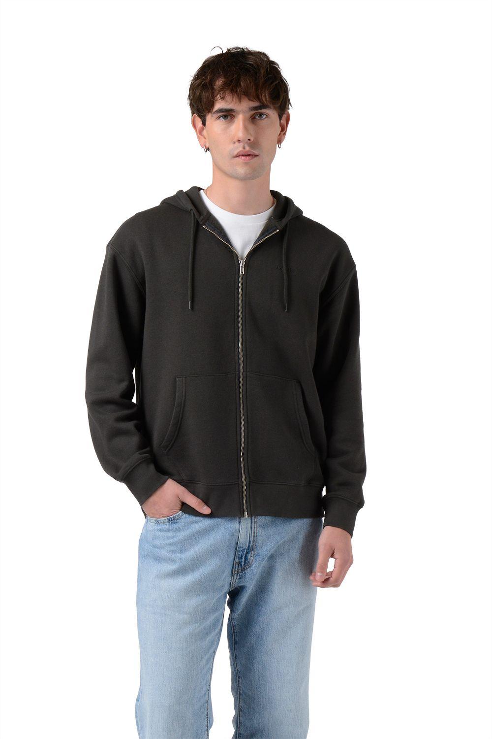 Polerón Hombre Seasonal Zip Up Negro Levis A1970-0018-3