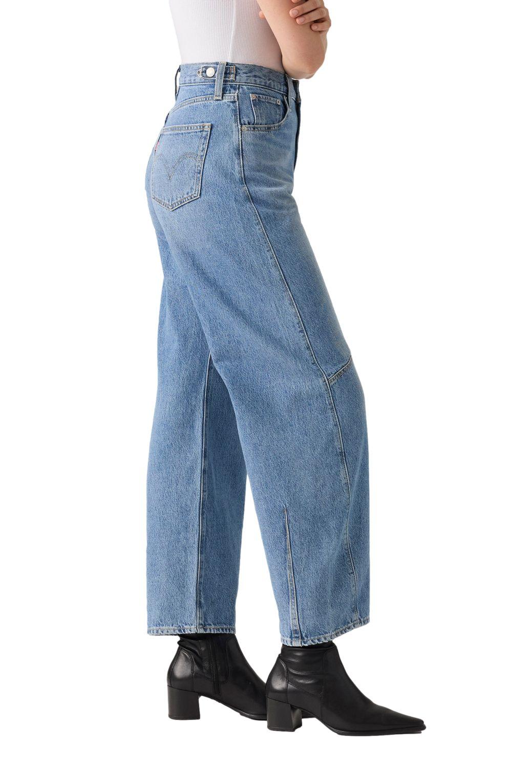 Jeans Mujer Cinch Barrel Celeste Levis 003V5-0002-1