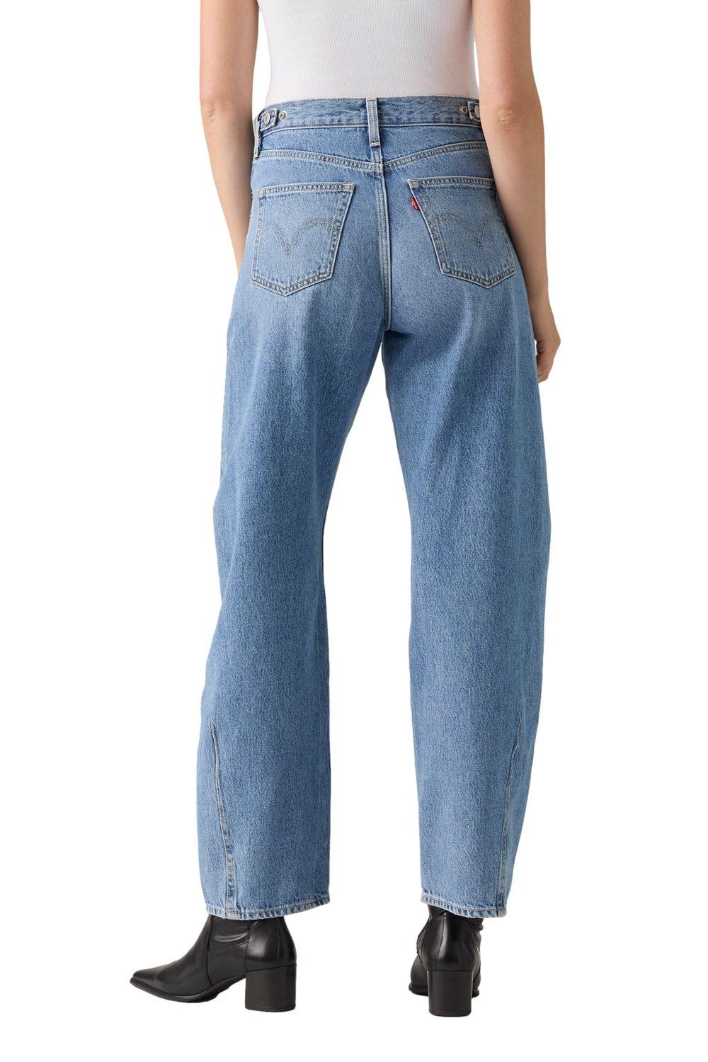 Jeans Mujer Cinch Barrel Celeste Levis 003V5-0002-2