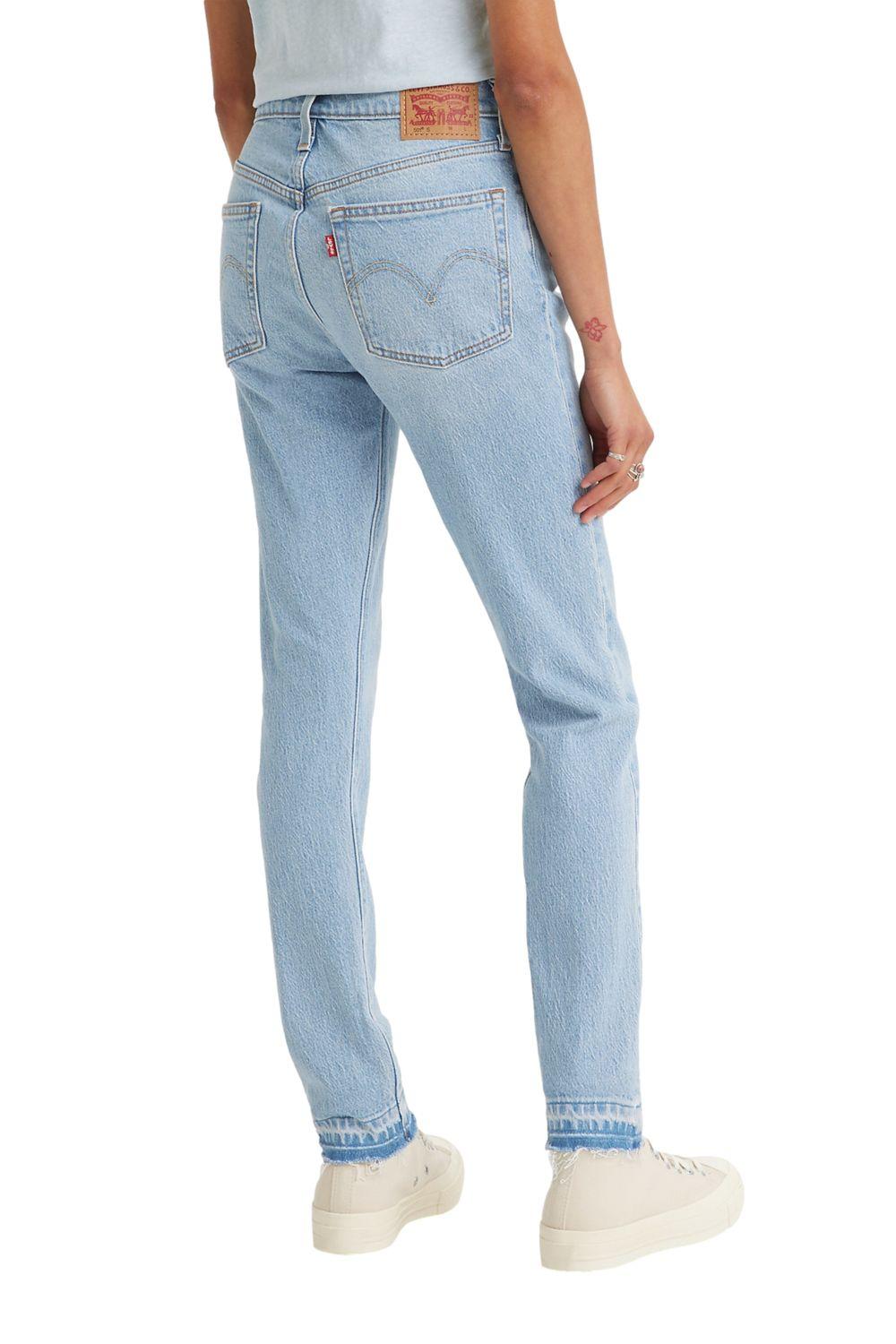 Jeans Mujer 501 Skinny Shine Up Celeste Levis 29502-0249-2