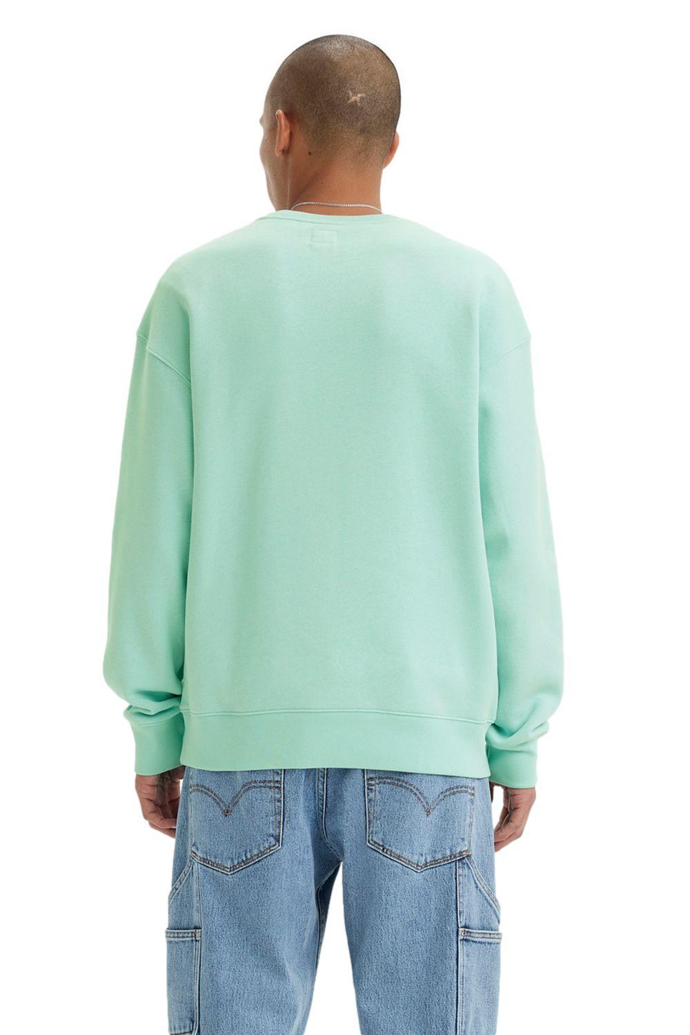 Polerón Hombre Cuello Redondo Turquesa Levis 38712-0098-2