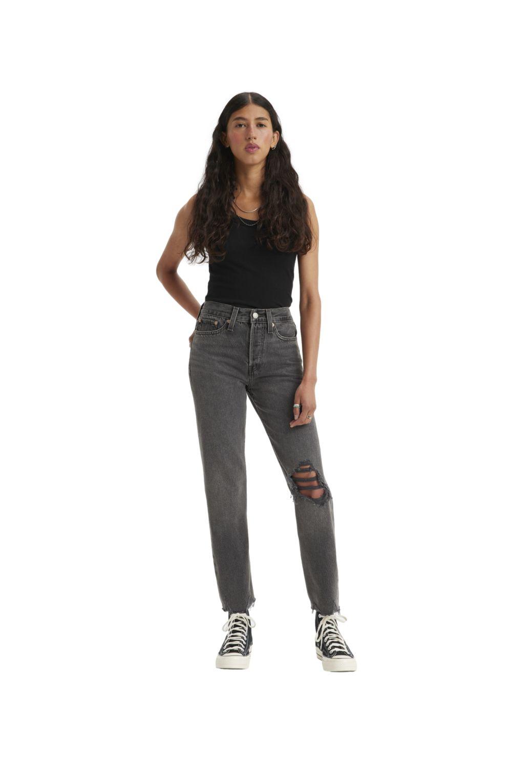 Jeans Mujer Wedgie Straight Negro Levis 34964-0194-3