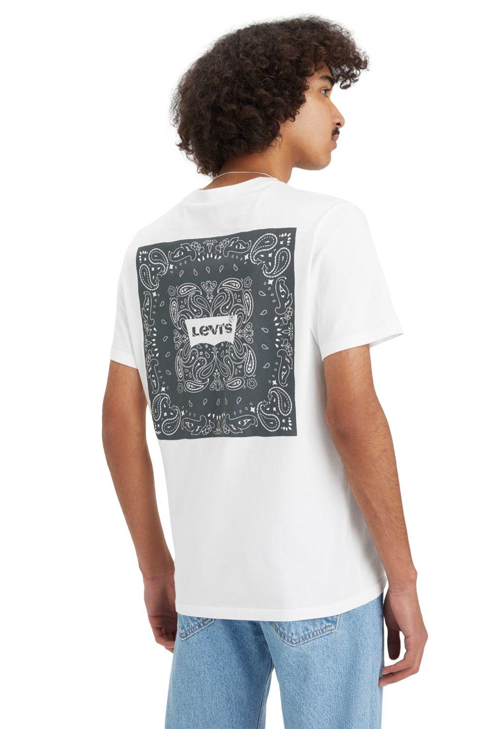 Polera Hombre Graphic Crewneck Tee Blanco Levis 22491-1712-2