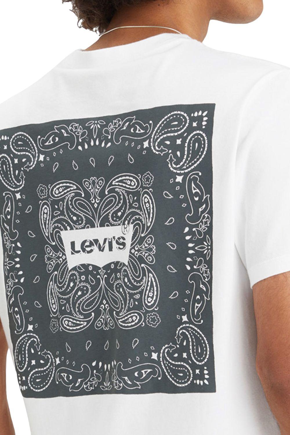 Polera Hombre Graphic Crewneck Tee Blanco Levis 22491-1712-3