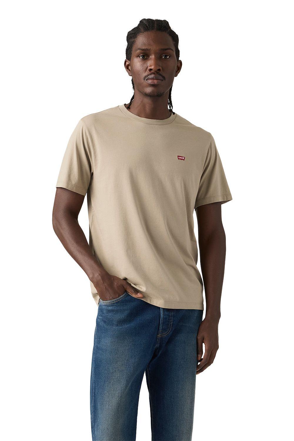 Polera Hombre Ss Classic Hm Tee Café Levis 56809-0193-0