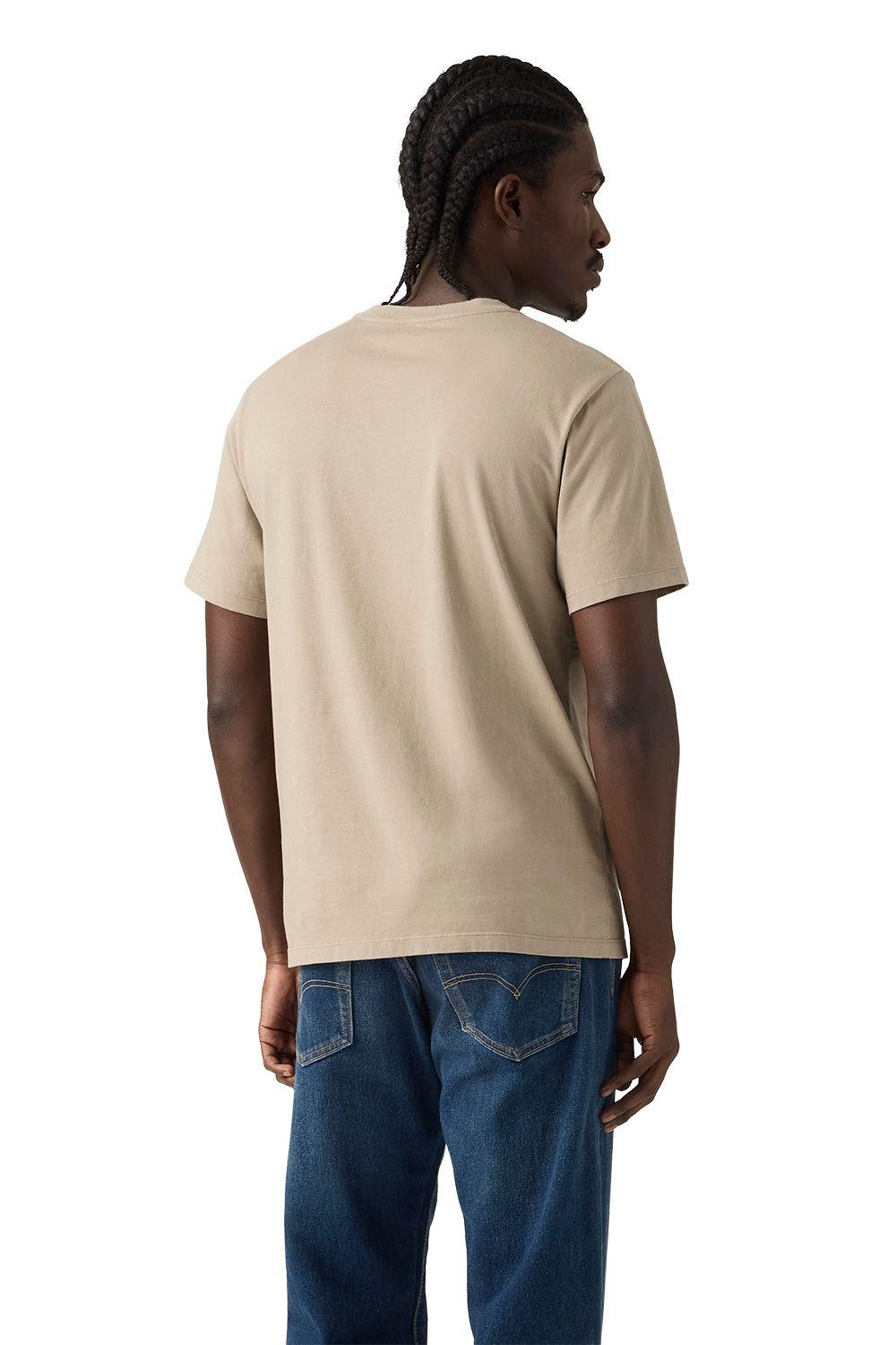 Polera Hombre Ss Classic Hm Tee Café Levis 56809-0193-1