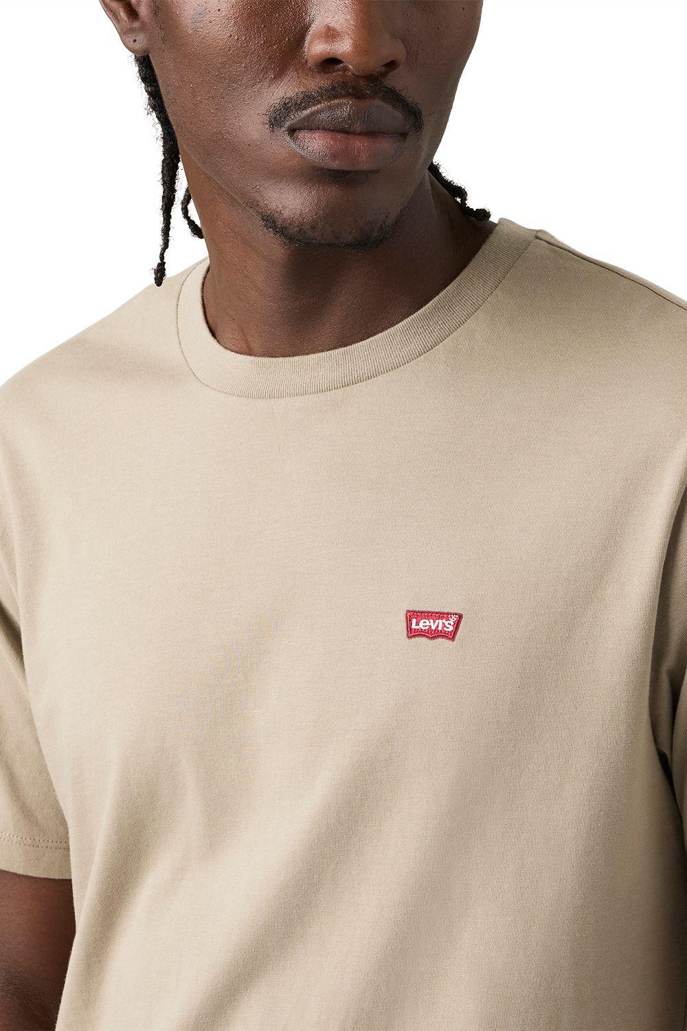 Polera Hombre Ss Classic Hm Tee Café Levis 56809-0193-3