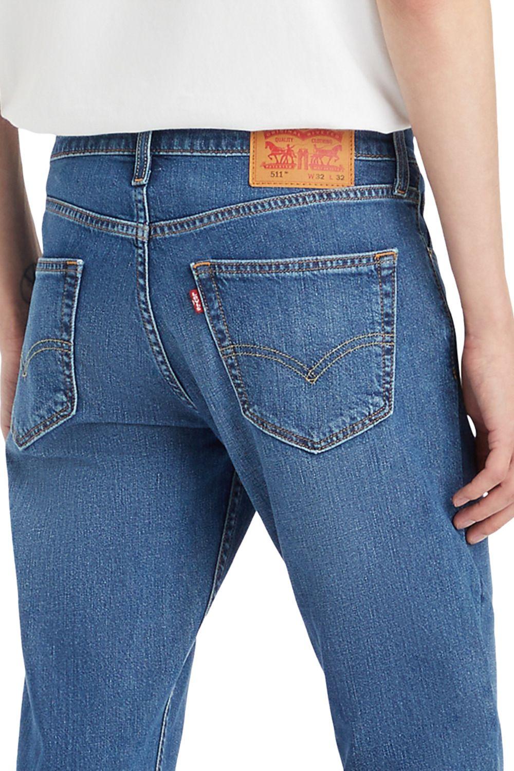 Jeans hombre 511 Slim Azul Levis 04511-5855-3