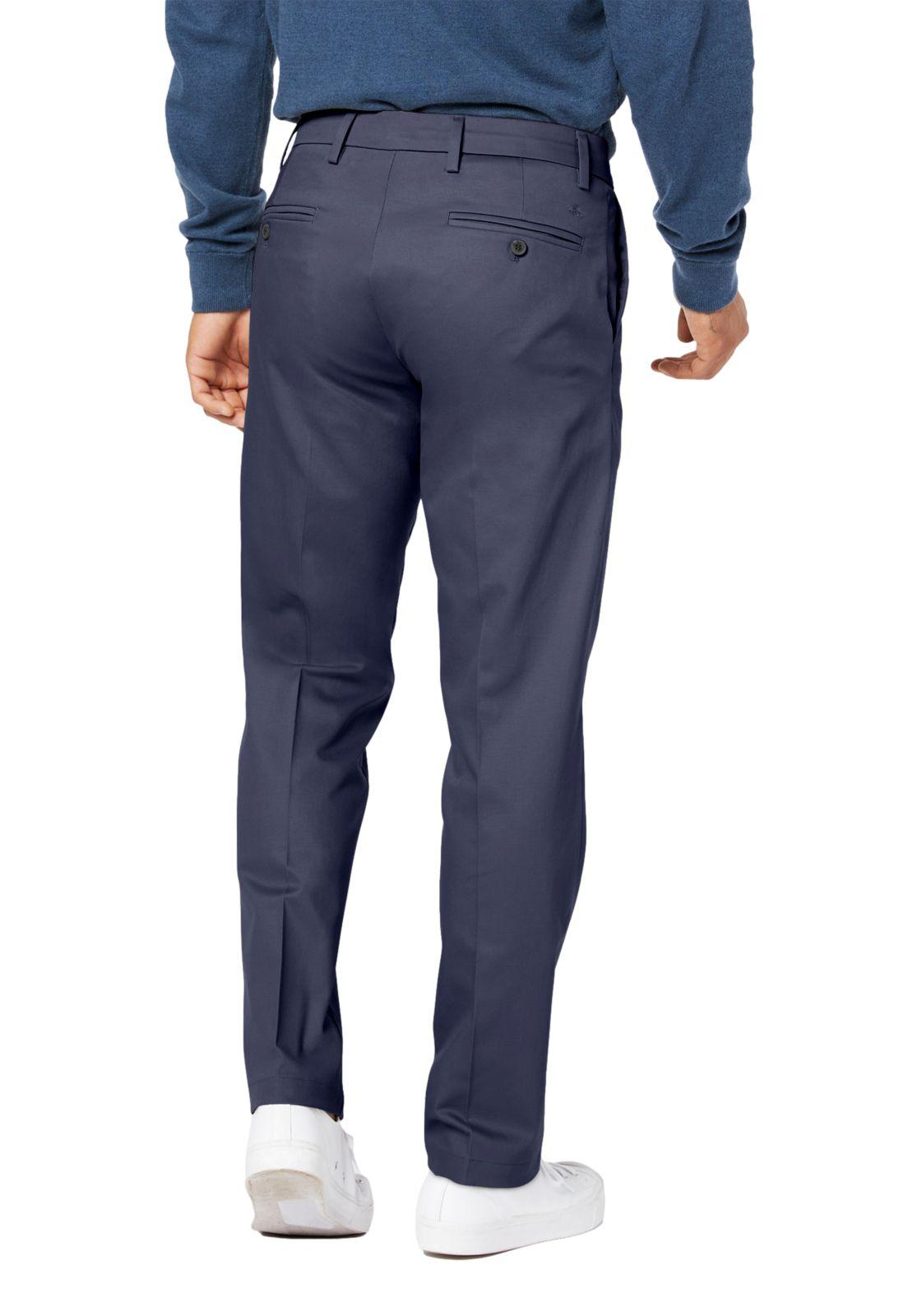 Pantalón Hombre Signature Khaki Straight Fit Azul 59409-0002-2
