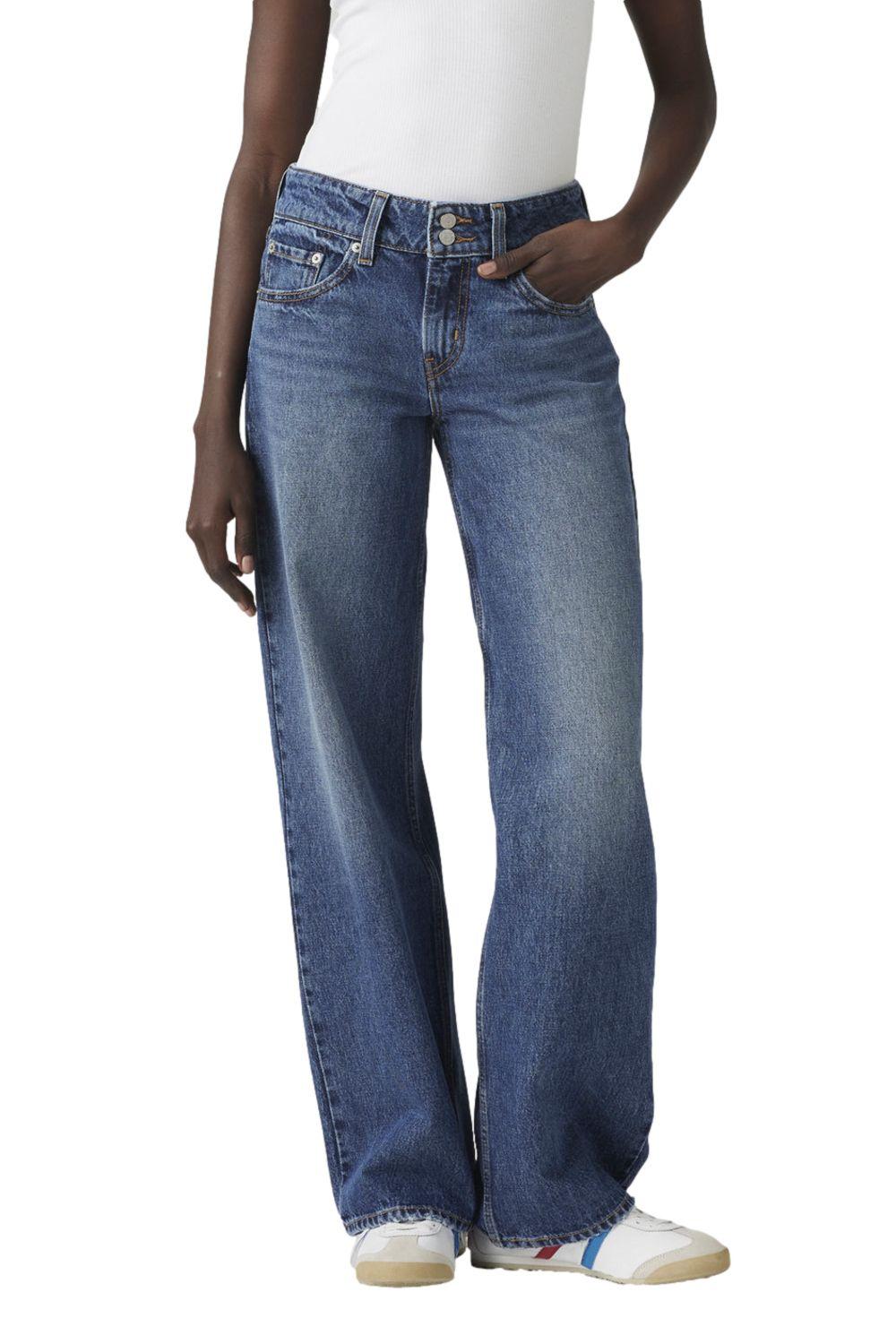 Jeans Mujer Superlow Loose Celeste Levis A7498-0008-0