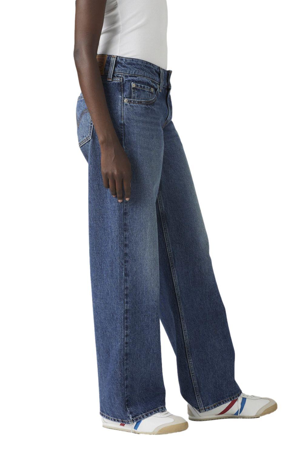 Jeans Mujer Superlow Loose Celeste Levis A7498-0008-1