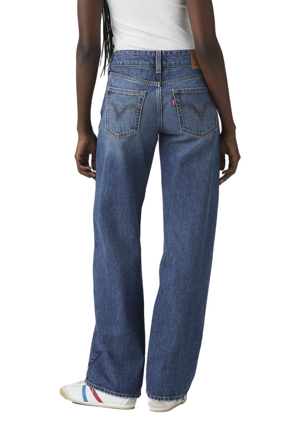 Jeans Mujer Superlow Loose Celeste Levis A7498-0008-2