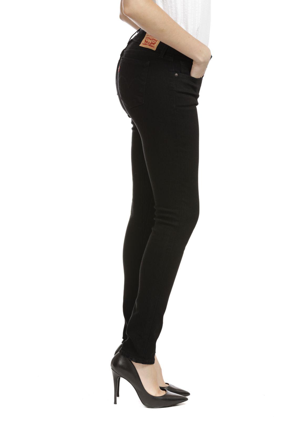 Jeans Mujer 711 Skinny Negro Levis 18881-0503-1