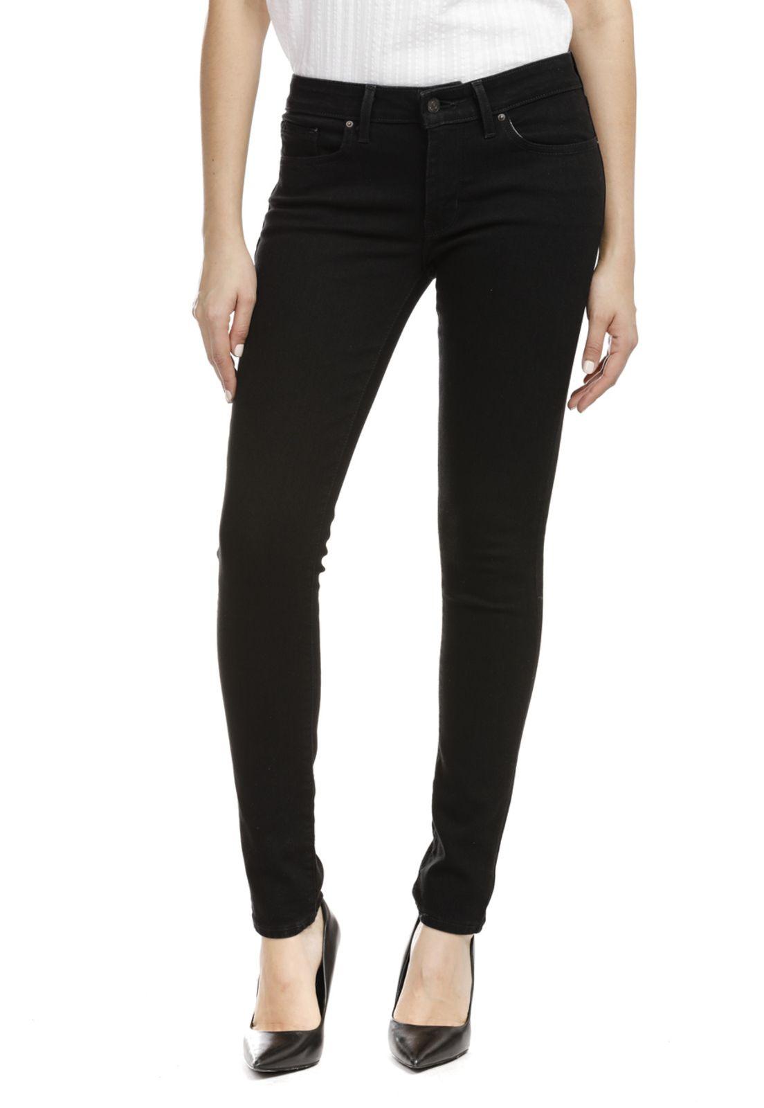 Jeans Mujer 711 Skinny Negro Levis 18881-0503-0