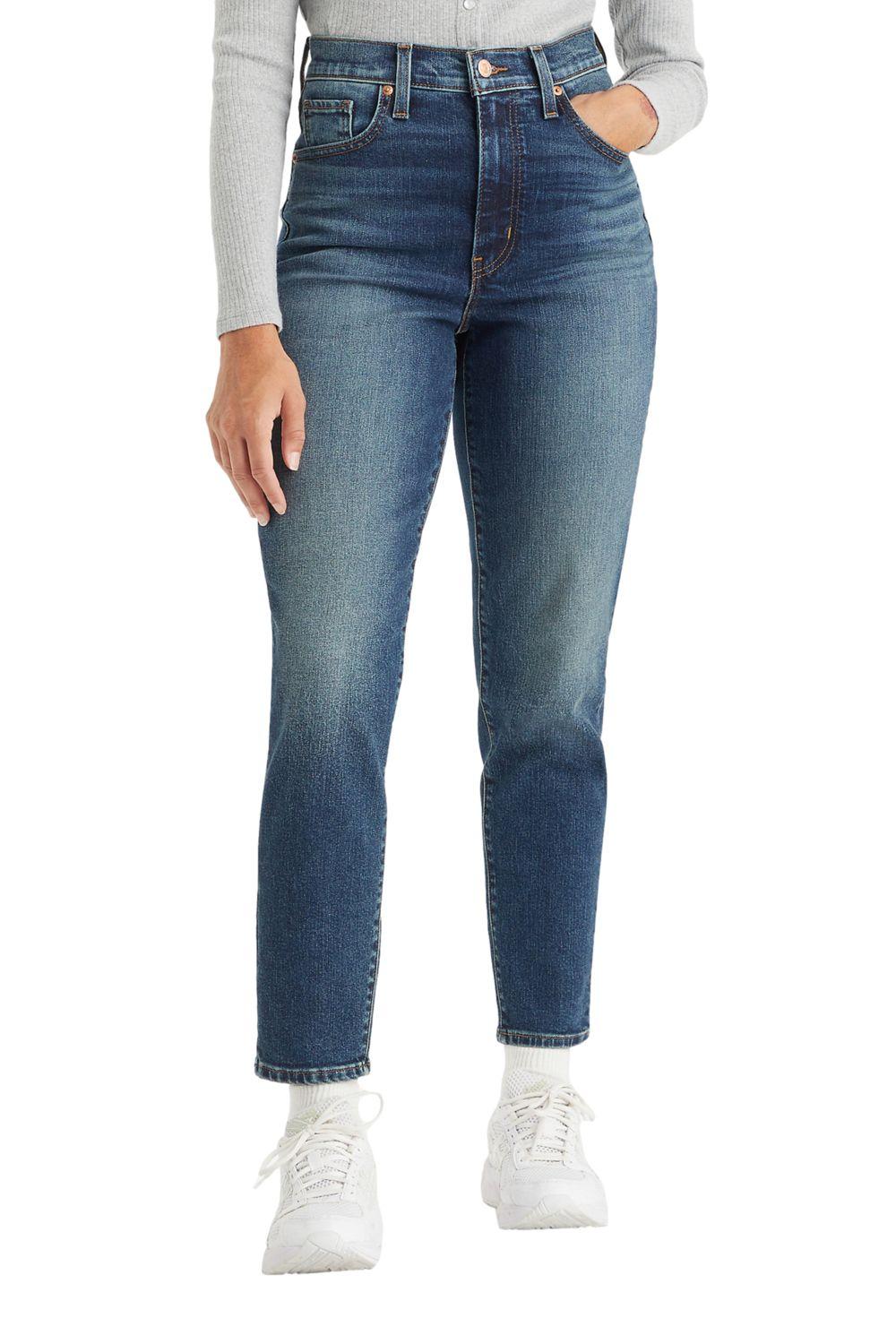 Jeans Mujer High Waisted Mom Azul Levis 26986-0049-0