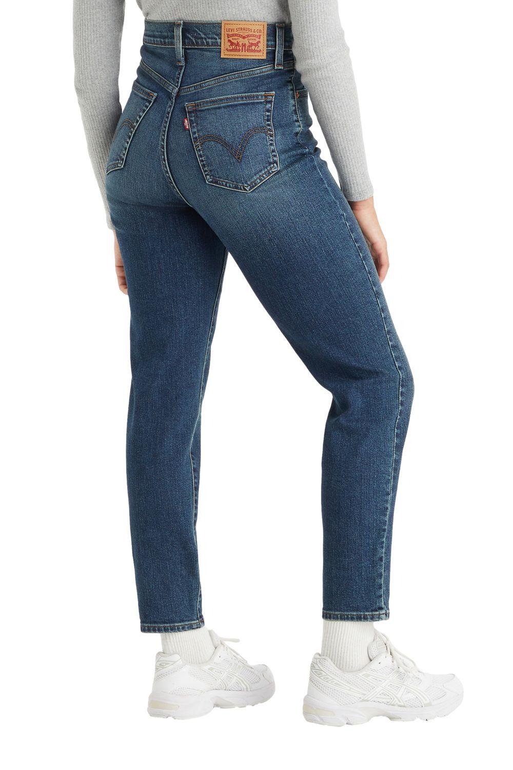 Jeans Mujer High Waisted Mom Azul Levis 26986-0049-2