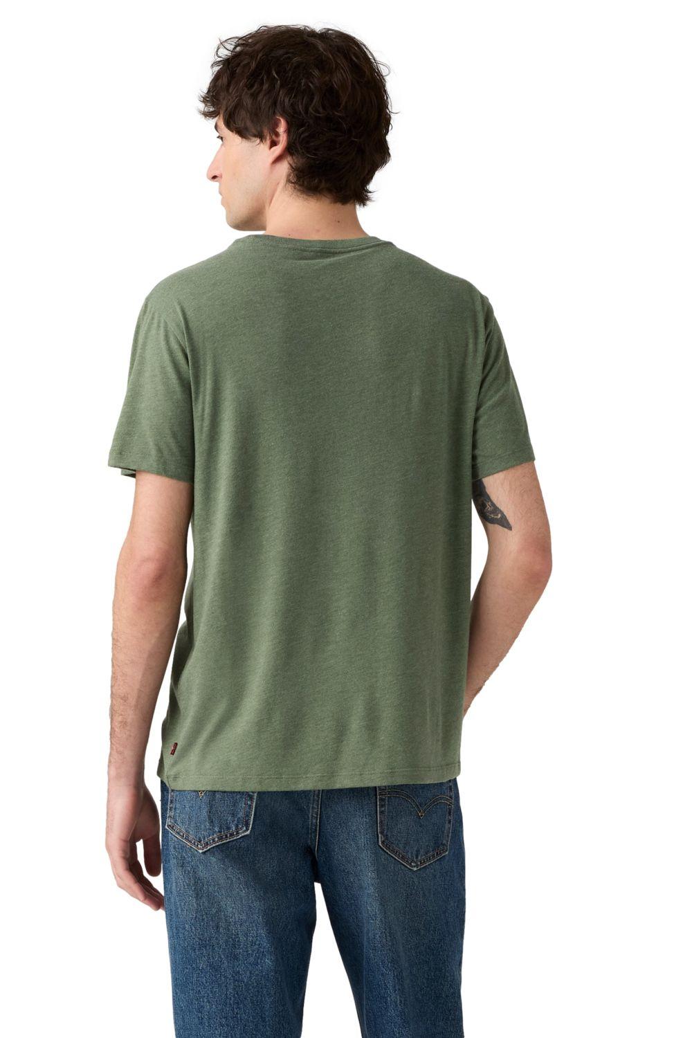 Polera Hombre Graphic Crewneck Tee Verde Levis 22491-1990-1