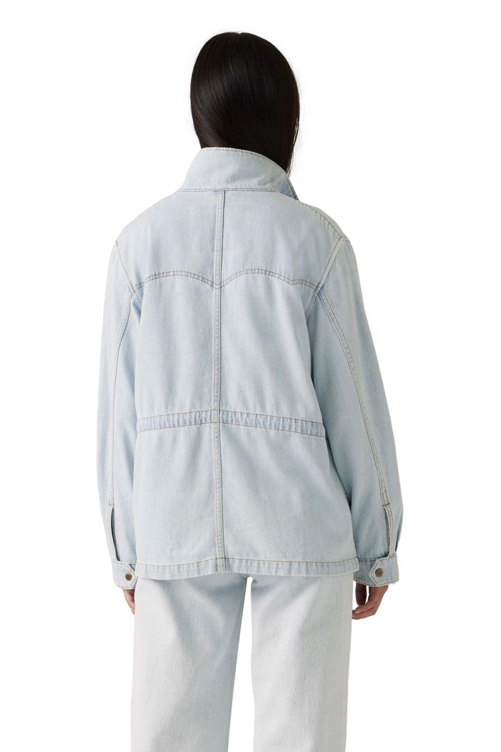 Chaqueta Mujer Karlie Utility Celeste Levis 001FW-0001-1