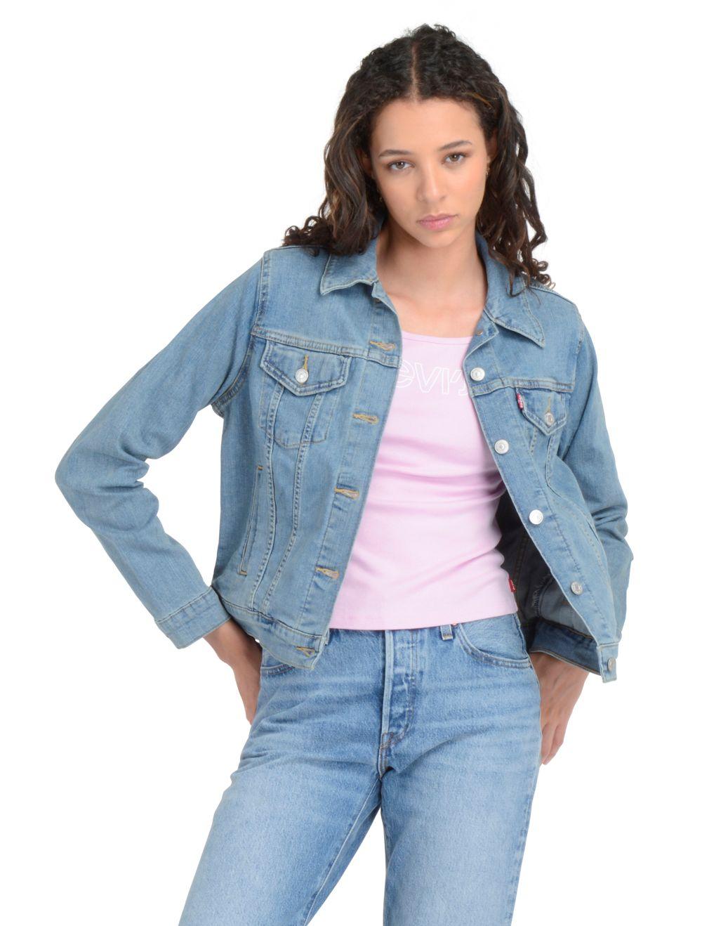 Chaqueta Mujer Regular Fit Botones Azul Levis 29945-0012-3