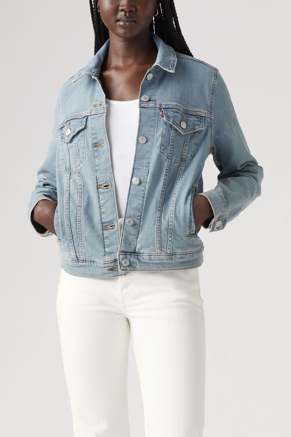 Chaqueta Mujer Regular Fit Botones Azul Levis 29945-0012-0